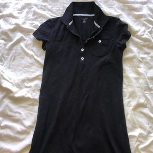 Land’s End Navy Polo Dress Size XS
